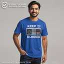 Nintendo Men's Keep It Classic T-Shirt (Gray, M)