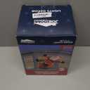 Joiedomi 8 FT Tall Christmas Inflatable Santa Swinging on Christmas Ornament, Blow Up Hanging Santa Outdoor Decoration with Build-in LEDs for Xmas Party Decor Yard Garden Indoor Holiday Decoration