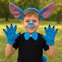 Alien Dog Costume Accessories  Halloween & Cosplay Fancy Dress Up Adults (Blue)