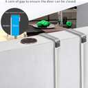 2 x FYY Over The Door Hooks, 4 Pack Hangers Hooks with Rubber Prevent Scratches Heavy Duty Organizer for Living Room, Bathroom, Bedroom, Kitchen Hanging Clothes, Towels, Hats, Coats, Bags White (Short)