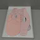 INIA Red Light Therapy Mask for Face  4 Light Modes with 850nm NIR, Red & Blue LED Light Therapy, 2600mAh Rechargeable LED Face Mask for Radiant Glow at Home, Pink