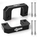 1.5 Inch Front End Leveling Lift Kit for 2007-2024 Silverado 1500 Avalanche Suburban Tahoe, Suspension Spring Strut Lift Spacers Compatible with 2007-2024 Sierra 1500 Yukon, 2 Pack