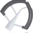 6QT Flex Edge Beater for KitchenAid Bowl-Lift Stand Mixer,6 Quart Flat Beater Paddle with Flexible Silicone Edge Bowl Scraper