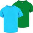 Boys Rash Guard Swim Shirt Short Sleeve Swimwear Toddler Kids Youth Rashguard Water Shirt UPF+ 50 Quick Dry Shirt size 9/10Y