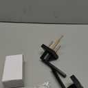 Matte Black Door Handle Heavy Duty, Keyed Alike Entry Door Lever, Door Knobs with Lock and Key, Square Door Lever for Bedroom, Bathroom and Front Door (1 Pack)