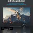 3 x [Apple MFi Certified] Lightning to HDMI Adapter for iPhone,Lightning Digital AV Adapter 1080P HD Video Sync Screen Connector Cable for iPhone 14 13 12 11 X 8 7 iPad iPod on TV Monitor Projector, 6.6ft