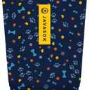 Sok It JavaSok Iced Coffee & Cold Soda Insulated Neoprene Cup Sleeve (Paws and Bones, XXLarge: 44-48oz)