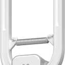 Rechargeable Electric Cat Teaser with Remote  Interactive Door Clip Teaser for Cats, 2 Motion Modes (360 Spin & Irregular Jumping), Smart Auto Cat Toy for Exercise & Fun (Grey)