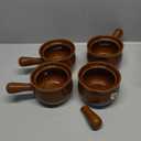 French Onion Soup Bowls, 22 Ounces Ceramic Soup Bowls with Handles for Soup, Cereal, Chilli, Beef Stew, Soup Crocks Oven Safe and Stackable, Set of 4