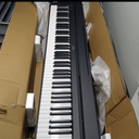 Yamaha 88-Key Weighted Action Digital Piano with Sustain Pedal and Power Supply (P45B) (Black)
