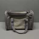 Soft-Sided Cat/Dog/Pet Carrier, Collapsible Pets Travel Carriers for Big Cats/Small Dogs with Shoulder Strap & Removable Mat, Mesh Puppy Carry Bag, Up to 16 Lbs, TSA Airline Approved(Gray)