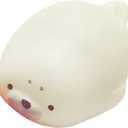 1Pc White Stress Relief Toys,Cute Soft White Seal Sensory Fidget Toys Squeeze Healing Toy Adult Gift Used to Relieve Stress,Christmas Birthday Gift(ZS183)