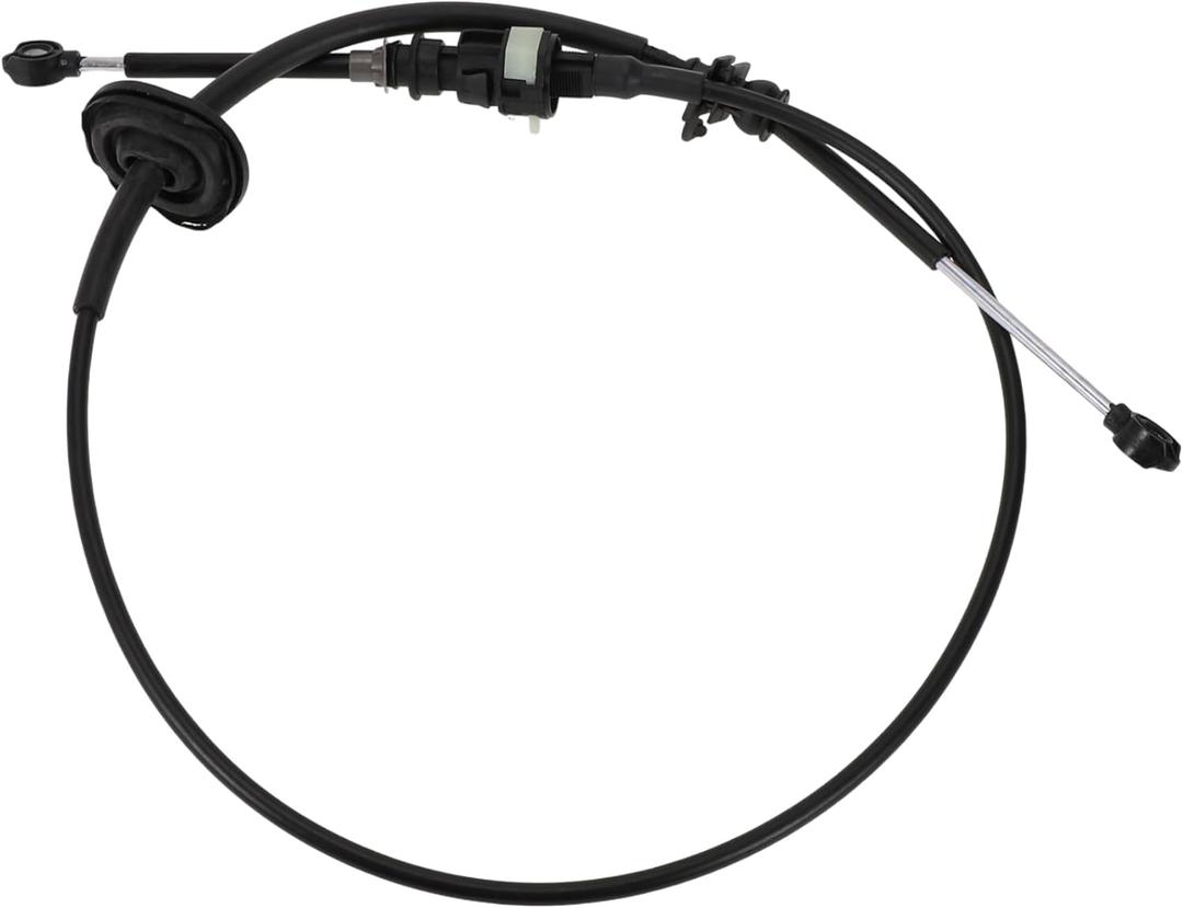 REPAIROCK Automatic Transmission Gear Shifter Cable for Ford F-150 1992-1997 for Ford F-250 1992-1997 Auto Trans Gear Shift Control Lever Cable Metal Black