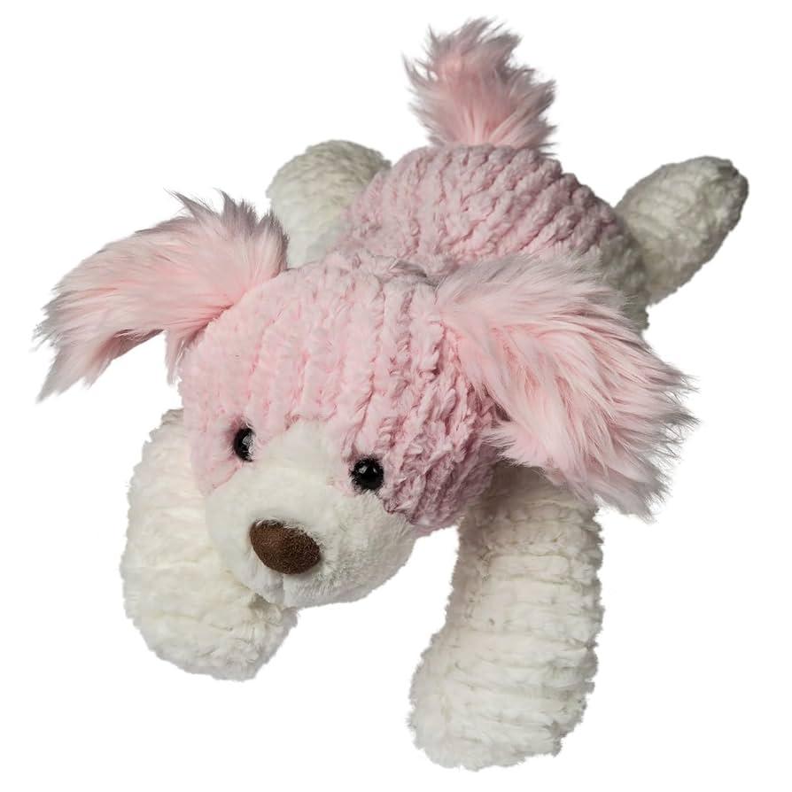 Mary Meyer Stuffed Animal Cozy Toes Soft Toy, 17-Inches, Pinky Puppy