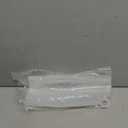 Silicone Microwave Steam Sterilizer Bag for Baby Reusable Quick Sterilizing Bag for Bottles Breast Pump Parts Toddler Accessories Great for Travel - 2000ml White