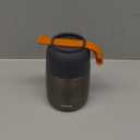 Insulated Thermo Food Jar for Hot & Cold Food for Kids Adult, 17 oz Soup Thermal Hot Food Containers for Lunch, Triple Layer Insulation Stainless Steel Food Jar with Spoon (Grey) (Gray)