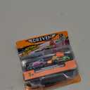 Driven by Battat  Nitro Launcher Toy Car Race Track Set with 3 Sports Cars, 5 Racing Tracks & Launcher  Compatible with Pocket Playsets  Exciting Gift for 3+ Years