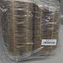 30 Pack Half Dozen Egg Cartons, Blank Natural Pulp Egg Carton Bulk 6 Count for Chicken Eggs and Duck Eggs, Reusable, Protects, Egg Storage Containers for Home Kitchen and Farmhouse (30 PCS 6 Count)