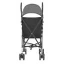 Dream On Me Aero Travel Umbrella Stroller, One-Hand Quick Fold, 3-Point Safety Harness, Dual Brakes, Adjustable Removable Canopy, Lightweight Compact & Space-Saving for Infants and Toddlers Black