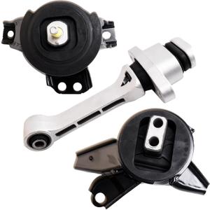 Set of 3 Engine Motor Mount Compatible with 2013-2018 Santa Fe Sport,2014-2015 Sorento L4 2.4L,14-15 Sorento V6 3.3L,FWD,Replace for A71061 A71062 A71045