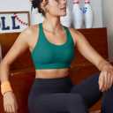 RUNNING GIRL High Impact Sports Bra for Women,Criss-Cross Back Top with Moulded Cups Womens Sports Bra High Support (XXL)