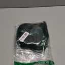 Dark Green Short Bob Wigs with Bangs for Women Loose Wavy Wig Curly Wavy Shoulder Length Bob Synthetic Cosplay Wig for Girl Colorful Costume Wigs