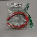 Patriotic Rhinestone Headband for Women Crystal Top Knot Beaded Headbands Wide Jeweled Embellished Hairband Independence Day Hair Accessories Gifts(Red-USA)