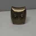 HD Designs Aluminum Owl - Gold, 5.6 in