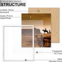 A PLUS MAX 18x22 Picture Frame White Light Weight Wall Mount