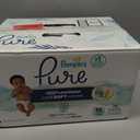 Pampers Pure Baby Diapers, Size 0 (>10 lbs), 76, Up to 100% Leakproof, Premium Hypoallergenic Soft Diapers