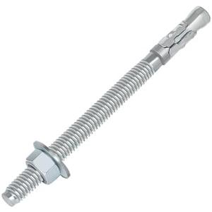 OUSCHR 1/2" x 7" Wedge Anchor, Concrete Stud Anchors, Zinc Plated Carbon Steel Bolt Nut Expansion Head Kit, Heavy Duty Fastener for Cement and Concrete, 8 PCS