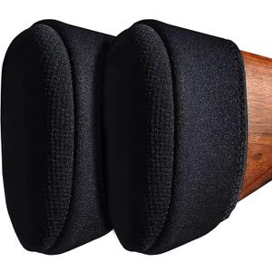 Slip on Recoil Pad, Gel Filled, Black,2 Pack (M+L)
