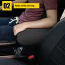 AOMSAZTO Neoprene Armrest Center Console Cover for 2017-2022 Honda CRV Black