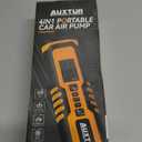 Cordless Tire Inflator for Car with 3 Light Modes and Automotive Power Cords, Electric Air Pump(Type-C) (150PSI)(6000mah Battery), Digital Air Compressor for Motorcycle, Bike, Truck and Ball