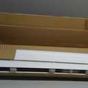 Lotus & Windoware Cordless, 2 Inch Faux Wood Blind, 31" Wide x 36" Long, Window Blinds, Blinds & Shades, Blinds for Indoor Windows, Embossed, Bright White
