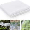 Hoolerry Mosquito Netting Ultra Fine Garden Netting Large Plant Covers Bird White Bug PE Mesh for Protecting Vegetable Fruits Flowers Tree Frost Animals(20 x 25 Ft)