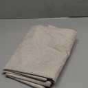 YoungsTex Oatmeal Linen 100% Blackout Curtains 63 Inch Length for Bedroom, Thermal Insulated Winter Drapes with Grommet Room Darkening for Living Room Windows, 2 Panels, 52 X 63 Inch