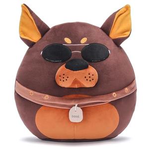 Tumyay Original 13-inch Doberman Dog Pillow Plush Stuffed Animal Toy,Puppy Big Size Soft Cute Cuddle Huggable Adorable Plushie,Gift for Kids