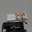 livho Retro Vintage Narrow Cat Eye Sunglasses for Women Clout Goggles Plastic Frame (Black Grey)