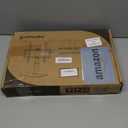 Universal Swivel/Table Top TV Stand 27 to 60 inch TVs 80 Degree Swivel, 4 Level Height Adjustable, Heavy Duty Tempered Glass Base, Holds up to 99lbs Screens, HT04B-001