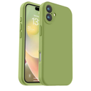 Vooii Compatible with iPhone 16 Case, Liquid Silicone Upgrade [Camera Protection] [Soft Anti-Scratch Microfiber Lining] Shockproof Phone Case for iPhone 16 6.1 inch - Cedar Green
