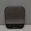 Food Scales for Kitchen,Digital Scale Grams and Ounces for Food Weight,Baking,Cooking,Meal Prep,Small Kitchen Scales with 7 Weighing Units/LED Display/Tare Function,Stainless Steel,Black