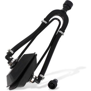 Dual Water Feed Boat Motor Flusher Rectangular Cup Muffs with Hose Fittings Flush Kit – Marine Outboard Engine Flushing