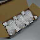 BoRccdit KeepLit 6 Pack Emergency Rechargeable Light Bulbs, 48H Long Lasting & 3 Brightness Battery Light Bulb,12W 5000K Battery Backup Emergency Lights for Home Power Failure,Hurricane Supplies