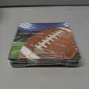Creative Converting 331930 Football Party Beverage Napkins Brown. Pack of 2
