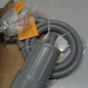 Pets Shower Attachment, Quick Connect on Tub Spout w/Front Diverter, Ideal for Washing Pets and Cleaning Tub, Portable and Convenience