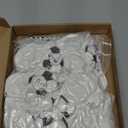 Jenaai 30 Sets Valentine Soccer Team Gift Bulk Cute Face Plush Soccer Keychain with with Inspirational Cards Valentine Party Favor for Team Player Group Athletes