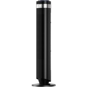Tower Fan, Oscillating Standing Fans with Remote for Bedroom Home Office, 5 Speeds & 4 Modes, 12H TimerLED Display, 22.3ft/s High Velocity, Modern Black