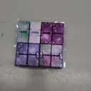 Skylety Cube Anxiety Relief Toy Hand Held Magic Sensory Stress Cube Toy for Adults Relieve Stress Christmas Party Favors(4 Pcs,Starry)