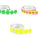 20 Pcs Round Color coded Inventory Dots Labels Stickers